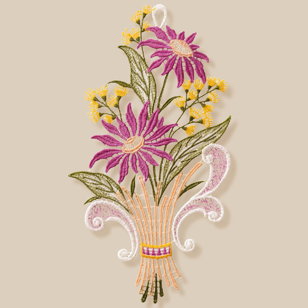 Fensterbild "Blumenstrauß"